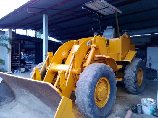 รถตัก CAT 920 สภาพเดิมใช้งานได้ตามปกติ เอวอ่อน ยังไม่ต่อแขน