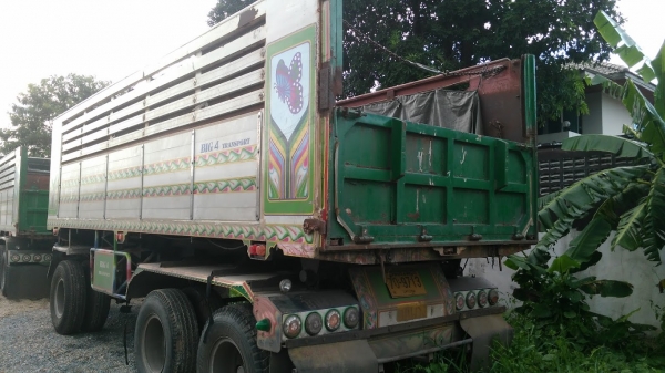 รถบรรทุก 22 ล้อแม่-ลูกดัมพ์ HINO 344 แรงม้า ปี54