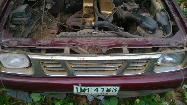 ขายรถกระบะตอนเดียว ISUZU TFR 87 ปี 35 เครื่องดี คัสซีมีผุด้านซ้าย กระบะสแตนเลส ทะเบียนครบพร้อมโอน