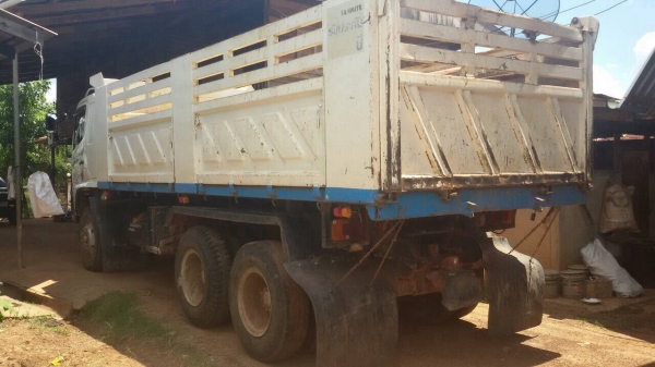 ขายรถพ่วง ดั้มแม่ลูก HINO 344 ปี 54 สภาพพร้อมใช้งาน กระบะสามมิตร ทะเบียนพร้อมโอน