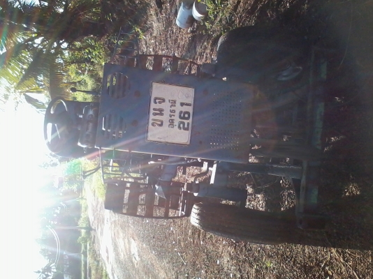 ขายโครงรถไถไทยประดิฐษ์มีไฮดรอริคใบดันหน้า ราคา 13000