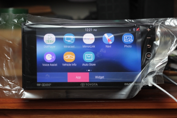 ขายวิทยุ DVD 2DIN Toyota รุ่นมีระบบนำทาง3D รุ่นล่าสุดของ Toyota Vigo Fortuner Camry Vios Corolla ใหม่แกะกล่องค่ะ