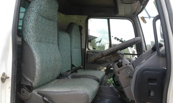 HINO FC4J 140แรง ห้างแท้ปี 42 กะบะยาว 5.5 ม. อย่างสวย พร้อมคอกอย่างงาม