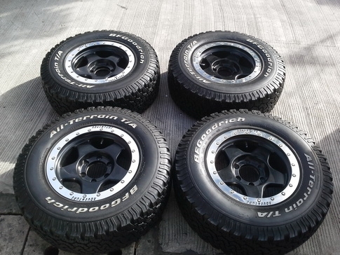 Max + BF All 265/70/16 ปลายปี11 สวยๆ 1ชุด