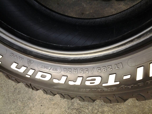 ยาง bf-all 285/55-20 ถูกๆ