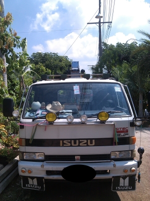 ขายด่วน รถบรรทุก6ล้อติดเครน ISUZU NPR115แรง ติดเครนTADANO 2.63ตัน รุ่นใหม่