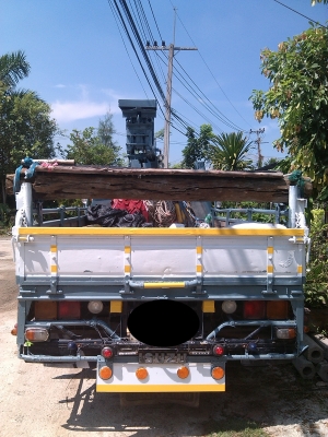 ขายด่วน รถบรรทุก6ล้อติดเครน ISUZU NPR115แรง ติดเครนTADANO 2.63ตัน รุ่นใหม่