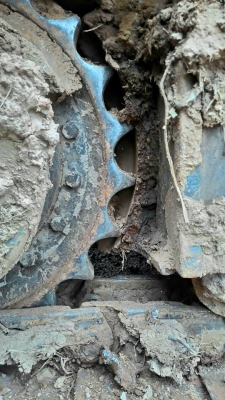 รถแบคโฮ HITACHI EX120-3 รถสวย ไฟฟ้าครบ