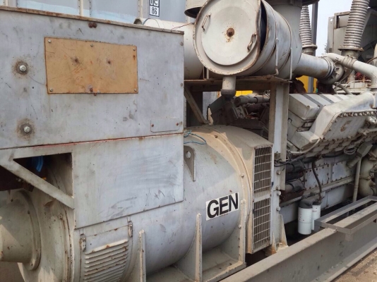 ขายเครื่องกำเนิดไฟฟ้า1500KVAเครื่องCUMMINS K50