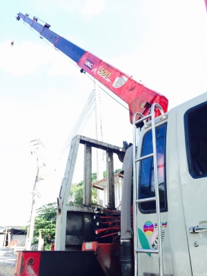 เครนUNIC500 5ตัน6เหลี่ยม6ปลอกวีเทอร์โบ