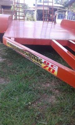 รถเกี่ยวข้าว คูโบต้า DC60ปี 53พร้อมเทเลอร์ เล่มทะเบียน