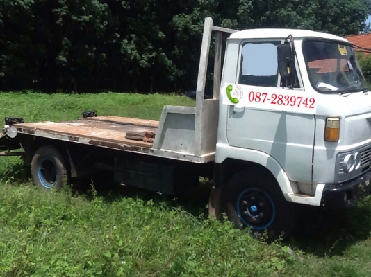 ขายรถเทนเลอร์ 6 ล้อ ( บรรทุกแบคโฮ pc60 ได้)