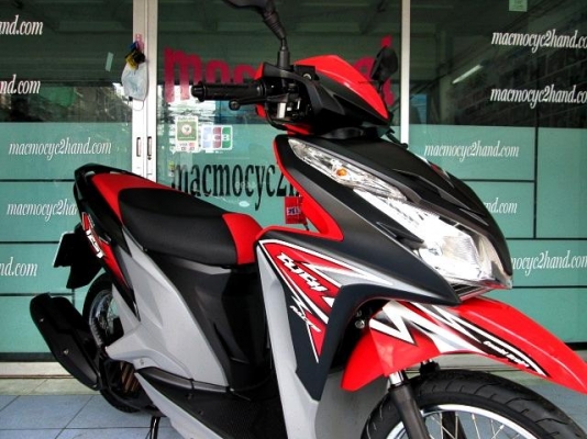 CLICK 125 i สีดำแดง combibrake รถเดือน พฤษภาคมปี57 ไมล์ 6 พันโล แถม 3 รายการ 34900