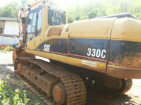 ขายรถแบคโฮใหญ่ CAT 330 C 17,000 ชม. ไฟฟ้าครบ เอกสารอินวอยท์ ราคา 1,450,000