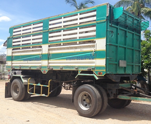 รถเจ้าของฝากขาย ขายรถพ่วง20ล้อ ดัมพ์ ISUZU DECA ยูโร3 รุ่น 300 จดทะเบียน ธค.52 แม่ 12ล้อ ลูก 2เพลา ดัมพ์เหล็กคอกเกษตร