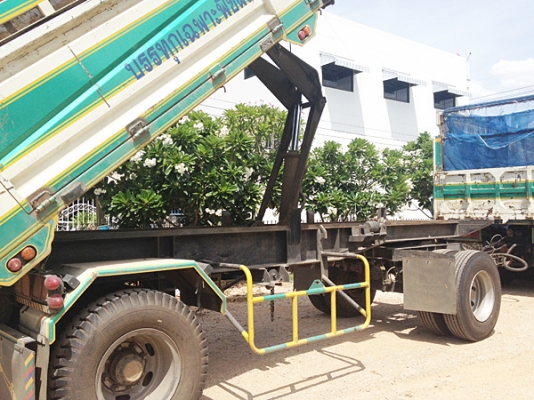 รถเจ้าของฝากขาย ขายรถพ่วง20ล้อ ดัมพ์ ISUZU DECA ยูโร3 รุ่น 300 จดทะเบียน ธค.52 แม่ 12ล้อ ลูก 2เพลา ดัมพ์เหล็กคอกเกษตร