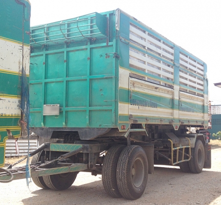 รถเจ้าของฝากขาย ขายรถพ่วง20ล้อ ดัมพ์ ISUZU DECA ยูโร3 รุ่น 300 จดทะเบียน ธค.52 แม่ 12ล้อ ลูก 2เพลา ดัมพ์เหล็กคอกเกษตร