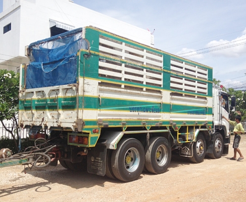 รถเจ้าของฝากขาย ขายรถพ่วง20ล้อ ดัมพ์ ISUZU DECA ยูโร3 รุ่น 300 จดทะเบียน ธค.52 แม่ 12ล้อ ลูก 2เพลา ดัมพ์เหล็กคอกเกษตร