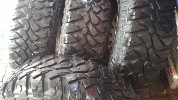 ขายล้อหยดน้ำ 2 ชิ้นแท้ ขอบ 16  พร้อมยาง  MUD