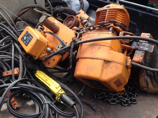 ขายรอกไฟฟ้า Kito 5ton 380v  อุปกรณ์ครบ พร้อมใช้งาน