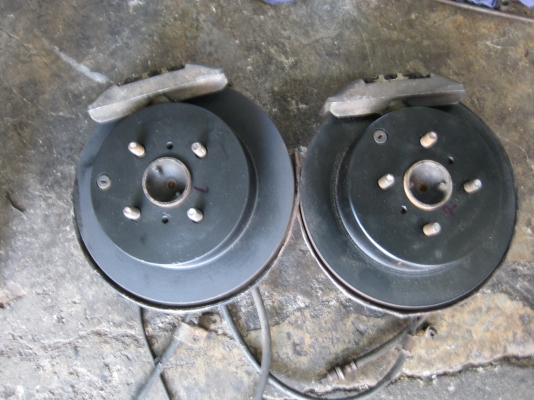 ขายชุดดิสหลัง ABS วีออส ยาริส  สำหรับคนอยากแปลงจากดั้มเป็นดิส