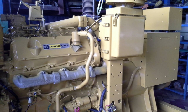 เครื่องปั่นไฟ caterpillar 3408, alternator 350 kva