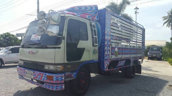 ขายรถดั้มพ์ 6 ล้อ HINO รถห้าง เครื่อง WO6E =165 แรงม้า บรรทุกข้าว พืชผลทางการเกษตรดีครับ