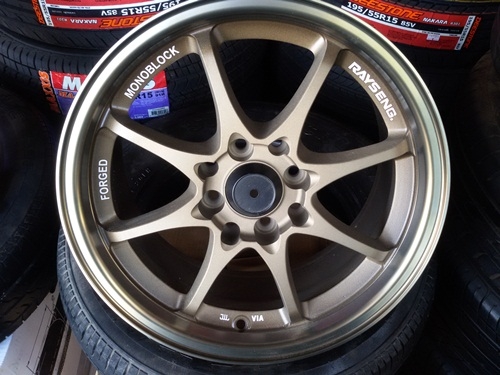 ขายล้อCE28 ขอบ15 4รู100-114 กว้าง 7  4  ล้อ  (ล้อใหม่)