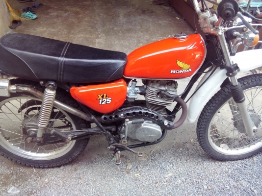ขายHONDA XL125 มีทะเบียน