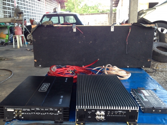 ขายชุดเครื่องเสียงติดรถยนต์ สภาพดี