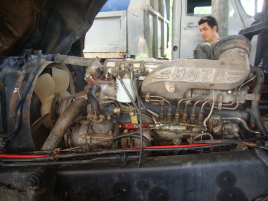 รถดั้ม 6 ล้อใหญ่ HINO *สิงห์ไฮเทค* FF3H 195 แรงม้า *