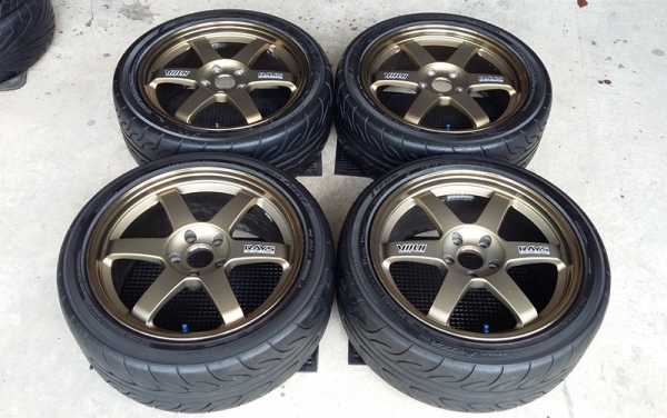 ล้อ,TE37"18.F7.5-R8.5 5รู114,AD08 225-45-18 ชุด 52,000