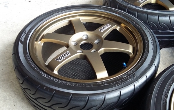 ล้อ,TE37"18.F7.5-R8.5 5รู114,AD08 225-45-18 ชุด 52,000