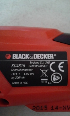 ไขควงไร้สาย BALCK@DECKERแท้ ไขควงไร้สาย BALCK@DECKERแท้