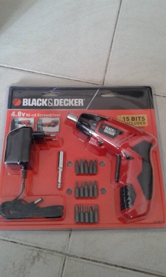 ไขควงไร้สาย BALCK@DECKERแท้