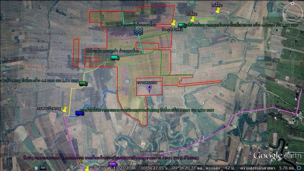 ขายที่ดิน สุโขทัย อ.กงไกรลาศ 176ไร่ เจ้าของที่ขายเอง ถูกๆ