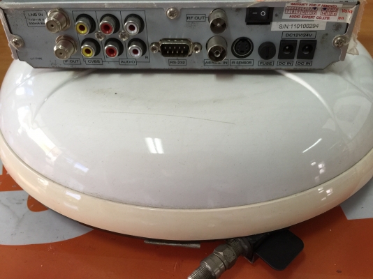 ขายจานดาวเทียม TRUESAT ติดรถยนต์สภาพสวยของแท้