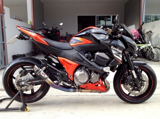 ขาย Kawasaki Z800 โฉมปี2014 ท่อสูตรซิ่ง ราคา319000บาท รับเทริ์น จัดไฟแนนท์