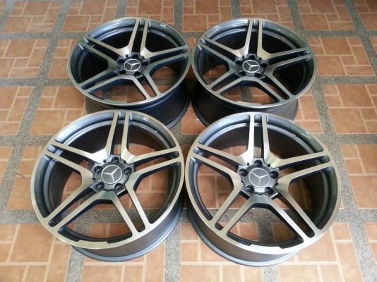 ล้อ AMG ขอบ19 หน้า 8.5 หลัง 9.5 สภาพใหม่มาก
