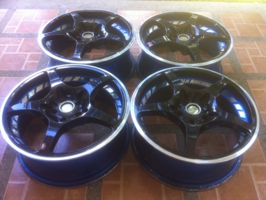 ล้อ RAYS ขอบ17 Made in Japan สภาพดีไม่มีซ่อม ราคาสบายกระเป๋า
