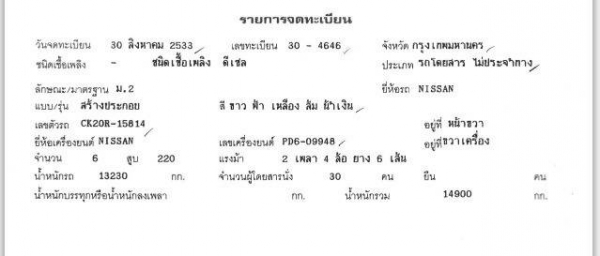 รถบัส  CK20R 220 แรง ระบบถุงลม สภาพดีสวยพร้อมวิ่งงาน เอสาร ทะเบียนพร้อมโอน ^^ ราคา650,000บ ^^