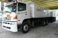 ขายรถใหม่รถบรรทุก 22 ล้อพ่วงแม่ลูกดัมพ์ HINO MEGA FM2P 380 แรงม้าปี 2558 ลูกพ่วงอู่พนัส 3 เพลา ขายดาวน์15\% 678000