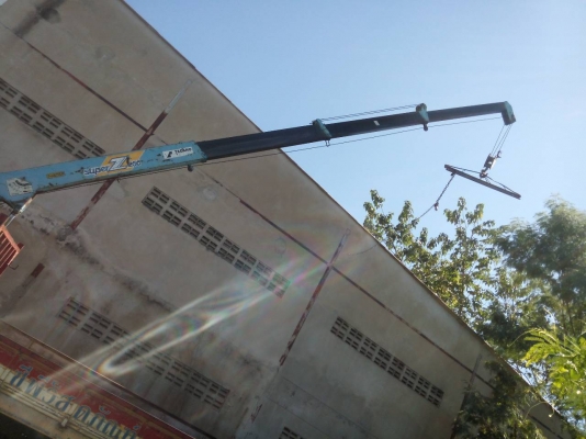 ขายด่วนรถ6ล้อติดเครน2.5ตัน2ปอก3ชักTADANOเครือง120แรง