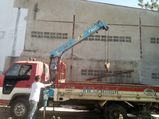 ขายด่วนรถ6ล้อติดเครน2.5ตัน2ปอก3ชักTADANOเครือง120แรง