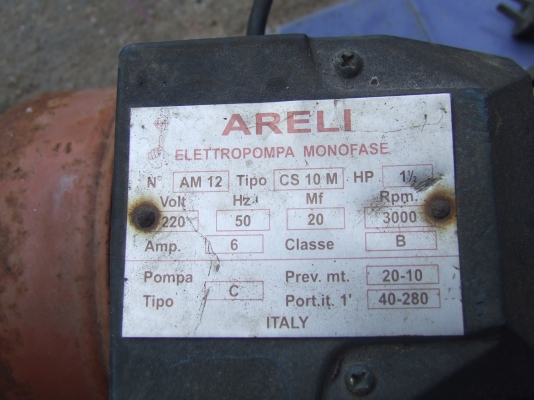 ขายมอเตอร์ปั้มนํ้า   นิ้วครึ่ง ของอิตรี่   แรงครึ่งเดิมๆ