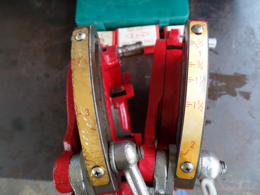 ลดราคาครับ  เครื่องทำเกลียวท่อ KSU N80  "AIII"