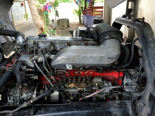 ขาย 6ล้อ HINO. FD3H. เครื่อง HO7D 195 แรง ยาว 6.50 เมตร