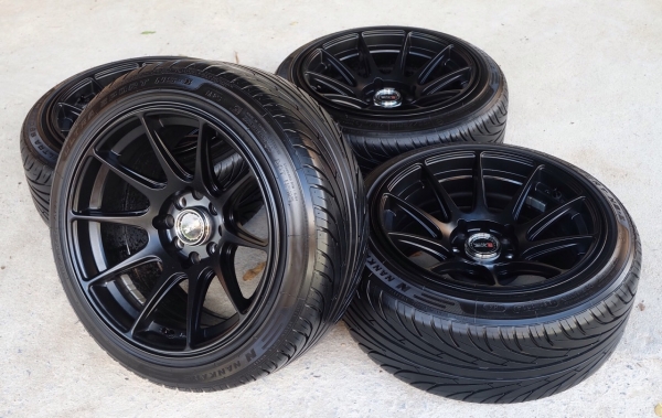 XXR527 ขอบ15 4/100-114 กว้าง8.25 ออฟ0