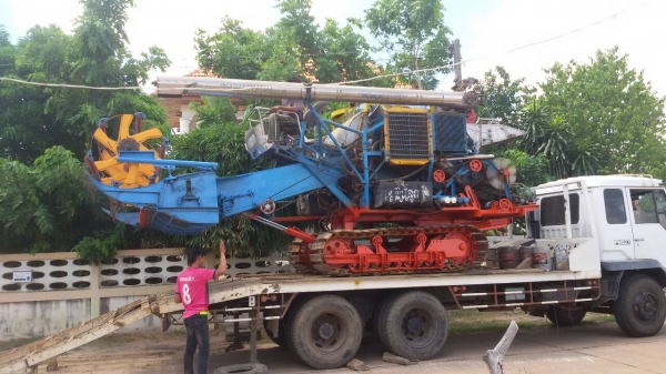 เสร็จส่งกลับบ้านแล้วครับ ซ่อมรถเกี่ยวข้าว ทุกรุ่น ทุกขนาด ราคาตามข้อตกลง