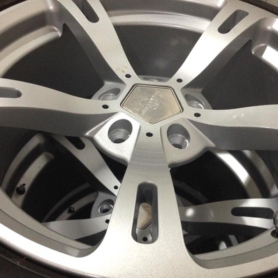 แม็กซ์18นิ้ว  AC-SCHNITZER ET 38 กว้าง 8นิ้วครึ่ง ใส่ S 3 ตจวส่งได้